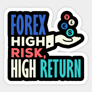 Forex High Risk High Return Sticker